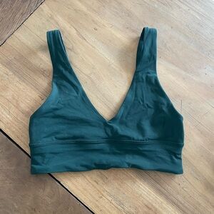 lululemon athletica Deep Green Sports Bra